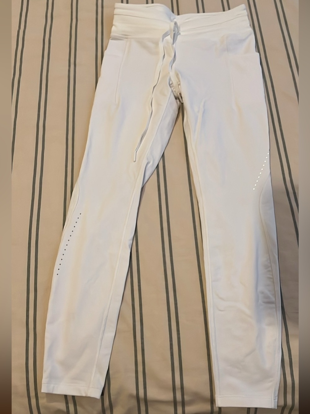 Baleaf White Kids Performance Leggings